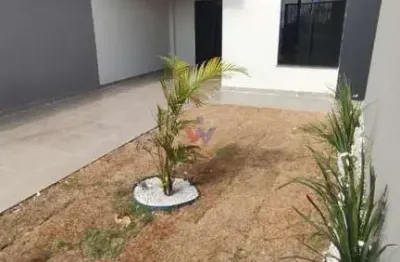Casa para venda em residencial arezzo de 82.00m² com 3 quartos, 1 suite e 2 garagens