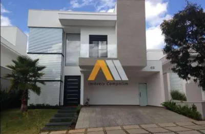 Casa de condomínio para venda em condomínio mont blanc de 245.00m² com 3 quartos, 3 suites e 4 garagens