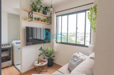 Apartamento para alugar em residencial parque da fazenda de 37.00m² com 2 quartos
