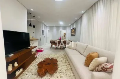 Apartamento para venda em jardim campos elísios de 130.00m² com 3 quartos, 3 suites e 2 garagens