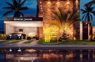 Casa de condomínio para alugar em loteamento recanto do lago de 200.00m² com 3 quartos, 3 suites e 4 garagens