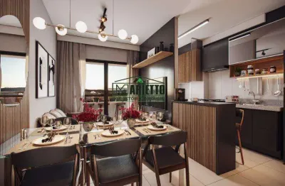 Apartamento para venda em parque campolim de 61.00m² com 2 quartos, 1 suite e 1 garagem