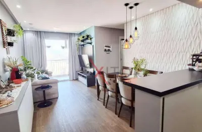 Apartamento para venda em vila nambi de 71.00m² com 3 quartos, 1 suite e 2 garagens