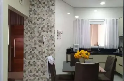 Casa para venda em jardim residencial nova veneza de 138.00m² com 3 quartos, 1 suite e 3 garagens