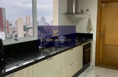 Apartamento para venda em vila bastos de 126.00m² com 3 quartos, 3 suites e 3 garagens