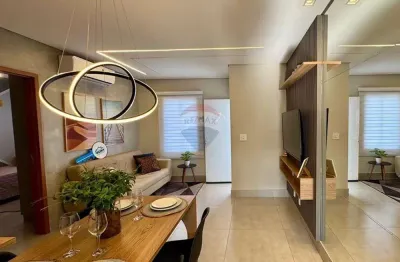 Casa de condomínio para venda em jardim laudissi de 58.60m² com 2 quartos, 1 suite e 2 garagens