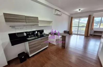 Studio para alugar em tamboré de 45.00m² com 1 quarto, 1 suite e 1 garagem