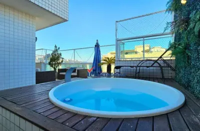 Cobertura para venda em jacarepaguá de 143.00m² com 3 quartos, 1 suite e 2 garagens