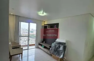 Apartamento para venda em jardim flor da montanha de 58.00m² com 2 quartos, 1 suite e 1 garagem