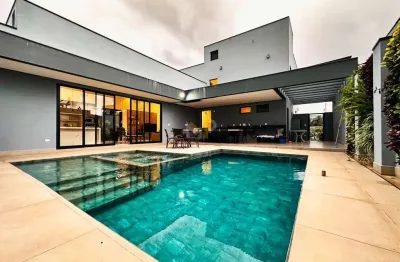 Casa de condomínio para venda em jardim tereza cristina de 315.00m² com 4 quartos, 3 suites e 4 garagens