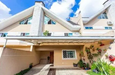 Sobrado para venda em mercês de 220.00m² com 5 quartos, 1 suite e 3 garagens