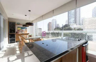 Apartamento para venda em perdizes de 160.00m² com 3 quartos, 3 suites e 3 garagens