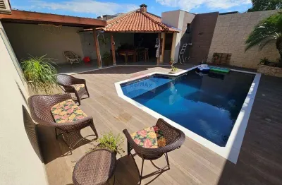 Casa para venda em residencial real parque de 200.00m² com 3 quartos, 2 suites e 2 garagens