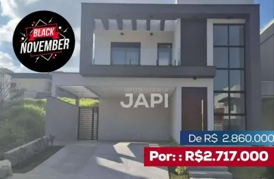 Casa de condomínio para venda em brisas da mata de 276.00m² com 3 quartos, 3 suites e 4 garagens