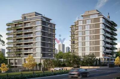 Apartamento para venda em mercês de 191.00m² com 3 quartos, 3 suites e 3 garagens