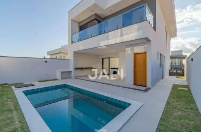 Casa de condomínio para venda em loteamento reserva ermida de 257.00m² com 3 quartos, 3 suites e 4 garagens