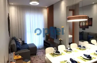 Apartamento para venda em campestre de 65.64m² com 2 quartos, 1 suite e 2 garagens