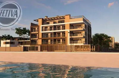 Apartamento para venda em matinhos de 97.00m² com 2 quartos, 1 suite e 1 garagem