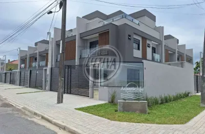 Sobrado para venda em matinhos de 216.00m² com 4 quartos, 1 suite e 2 garagens