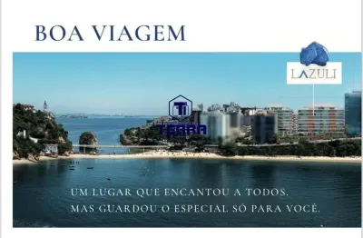 Apartamento para venda em boa viagem de 120.00m² com 3 quartos, 1 suite e 2 garagens