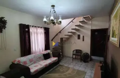 Sobrado para venda em jardim bom clima de 181.00m² com 4 quartos, 2 suites e 3 garagens