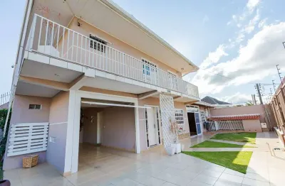 Sobrado para venda em guaíra de 196.00m² com 3 quartos, 1 suite e 3 garagens