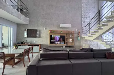 Sobrado para venda em residencial real park sumaré de 206.00m² com 3 quartos, 1 suite e 4 garagens