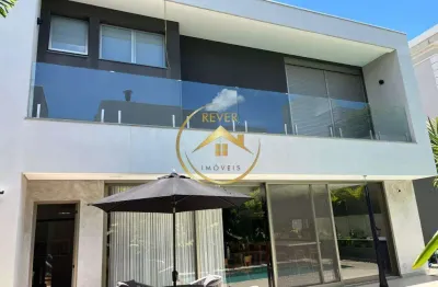 Casa de condomínio para venda e aluguel em alphaville dom pedro 3 de 370.00m² com 3 quartos, 3 suites e 4 garagens