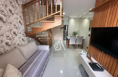 Cobertura para venda em guaíra de 137.00m² com 3 quartos, 1 suite e 2 garagens