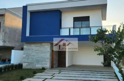 Sobrado para venda em residencial central parque de 213.00m² com 3 quartos, 3 suites e 4 garagens