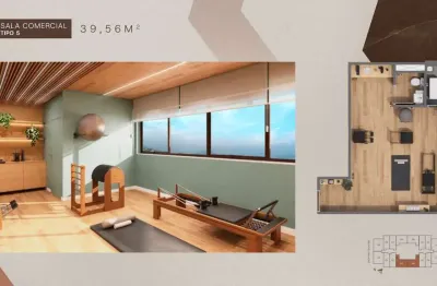 Sala comercial para venda em vila do golf de 39.00m² com 1 garagem