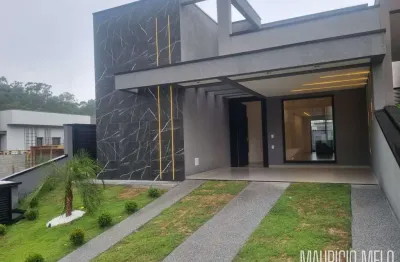 Casa de condomínio para venda em cézar de souza de 153.00m² com 3 quartos, 3 suites e 4 garagens