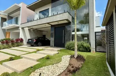 Casa de condomínio para venda em cézar de souza de 220.00m² com 3 quartos, 3 suites e 4 garagens