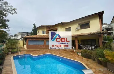 Casa de condomínio para venda em são paulo ii de 418.00m² com 5 quartos, 3 suites e 3 garagens