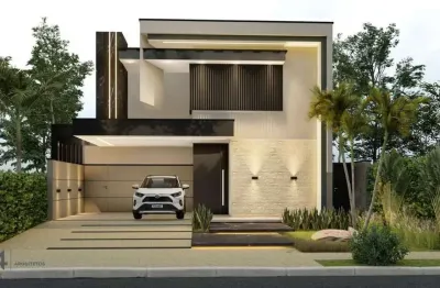 Casa de condomínio para venda em real sul de 244.00m² com 3 quartos, 3 suites e 4 garagens