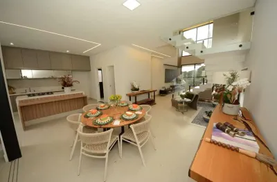 Casa de condomínio para venda em condomínio terra magna de 271.00m² com 3 quartos, 3 suites e 4 garagens