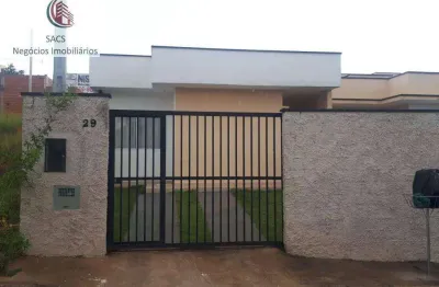 Casa para venda em parque das praças de 59.00m² com 2 quartos, 1 suite e 2 garagens
