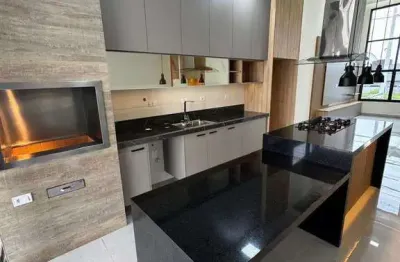 Casa de condomínio para venda em caminho novo de 256.00m² com 3 quartos, 1 suite e 2 garagens