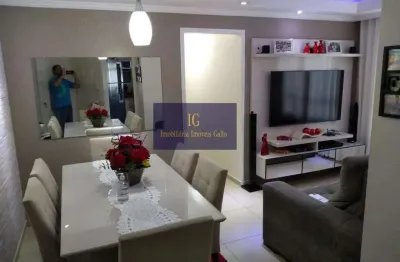 Apartamento para venda em parque marajoara de 60.00m² com 3 quartos e 1 garagem