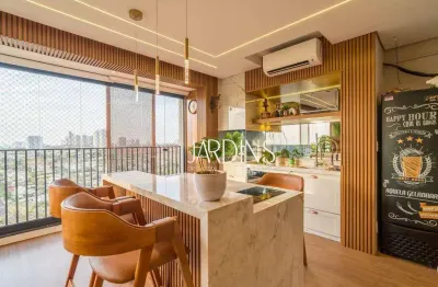 Apartamento para venda em jardim olhos d água i de 158.00m² com 3 quartos, 3 suites e 3 garagens