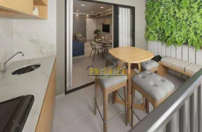 Apartamento para venda em edifício lisieux de 77.00m² com 2 quartos, 2 suites e 2 garagens