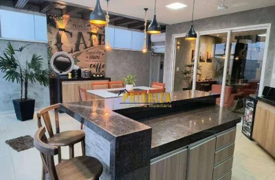 Casa de condomínio para venda em condomínio chácara ondina de 308.00m² com 3 quartos, 3 suites e 4 garagens