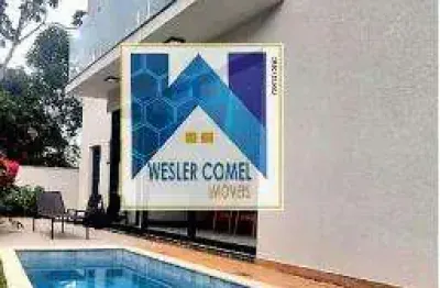 Sobrado para venda em mogi moderno de 237.00m² com 3 quartos, 3 suites e 4 garagens