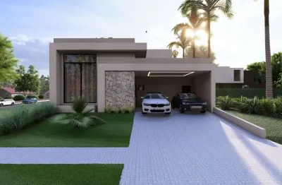 Casa de condomínio para venda em condomínio residencial royal garden de 193.00m² com 3 quartos, 3 suites e 4 garagens