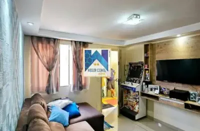 Apartamento para venda em jardim santa teresa de 52.00m² com 2 quartos