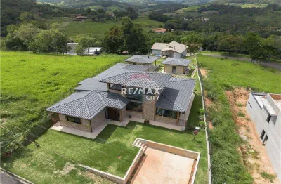 Casa de condomínio para venda em jarinu de 320.00m² com 3 quartos, 3 suites e 4 garagens