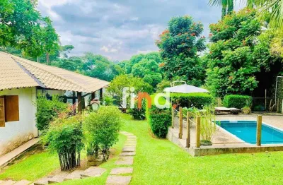 Casa de condomínio para venda em vila de são fernando de 260.00m² com 3 quartos, 1 suite e 4 garagens