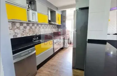 Apartamento para venda em taboão de 72.00m² com 3 quartos, 1 suite e 2 garagens