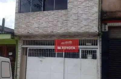 Sobrado para venda em parque piratininga de 93.00m² com 4 quartos, 1 suite e 2 garagens