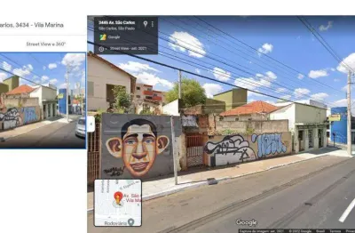 Terreno à venda na Avenida Professor Luiz Augusto de Oliveira, 3434, Vila Marina, São Carlos